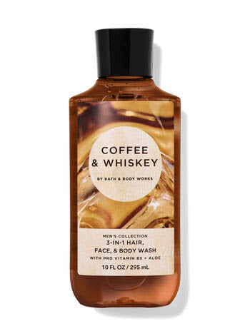 COFFEE & WHISKEY 3-EN-1 CABELLO, CARA; BODY WASH  FOR MEN